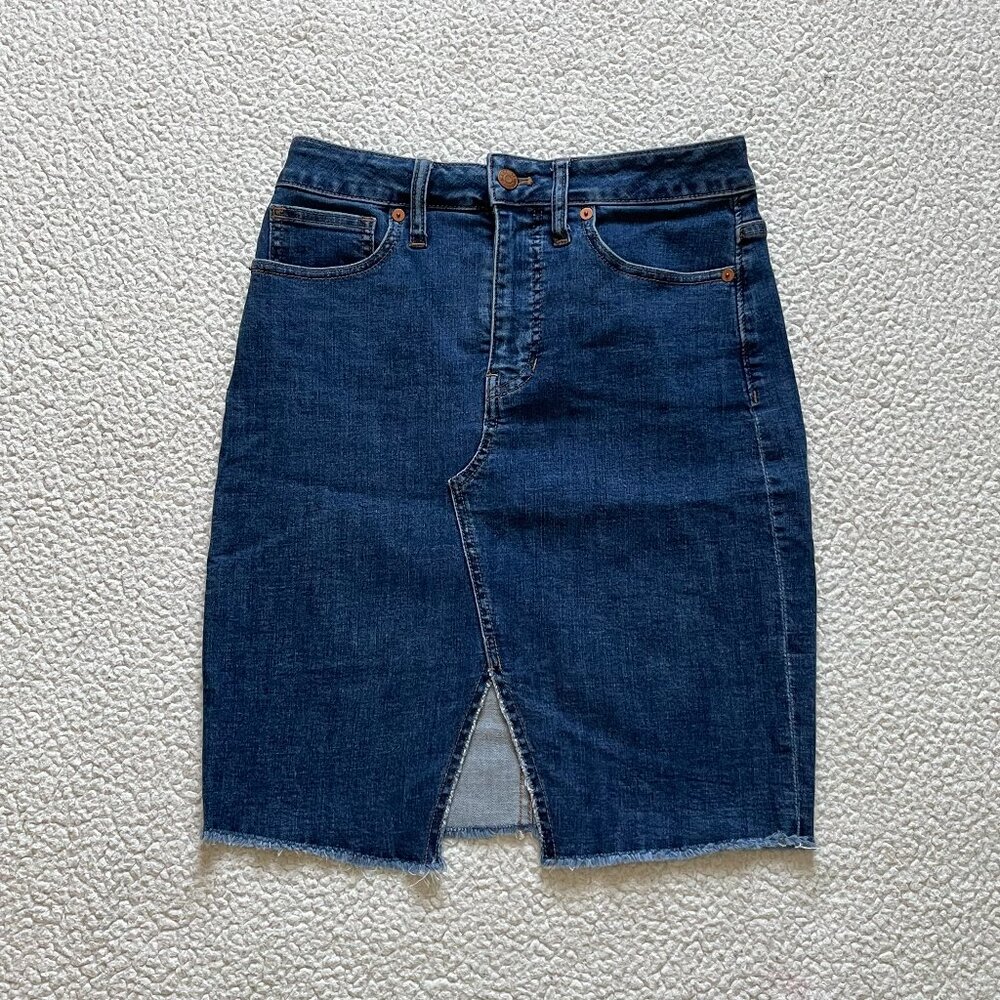 Madewell Denim Pencil Skirt